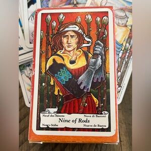 Hanson-Roberts Tarot Deck Illustrated by Mary Hanson-Roberts w/ Original Box VTG